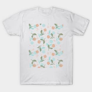 Sweet Spring Dandelion Wild Flower Pattern T-Shirt